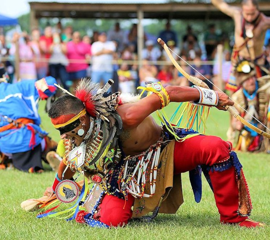 Native America Coharie Tribe dance Pow Pow